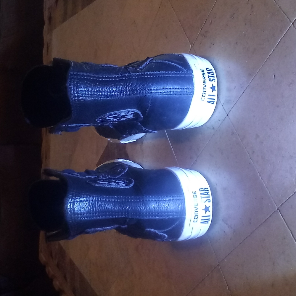 (Rare)Chuck Taylor Leather 7-M 9-W - Picture 3 of 12